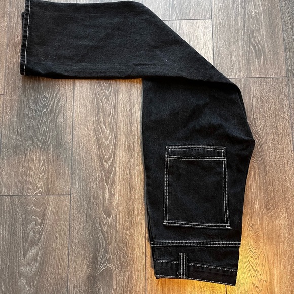 Black Jeans with white stitching - Picture 4 of 5